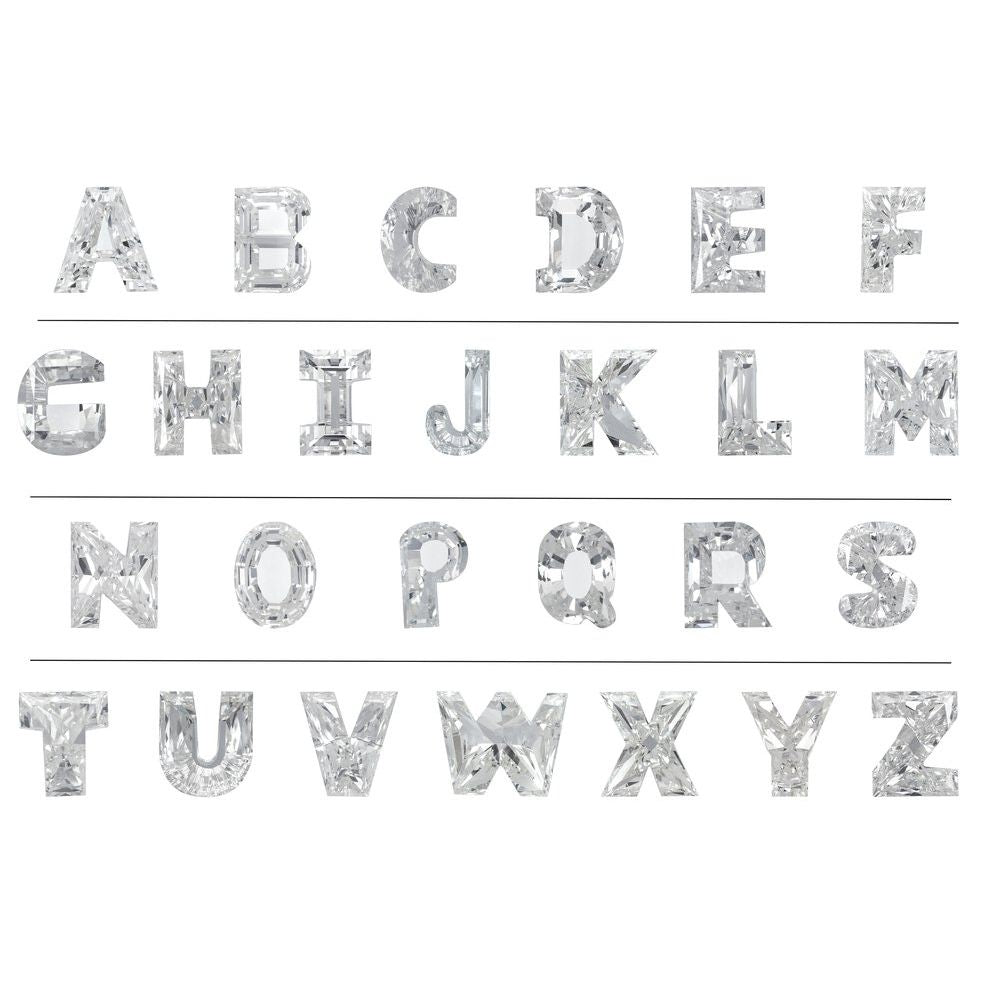 The Solitaire Edit- Initials Paperclip